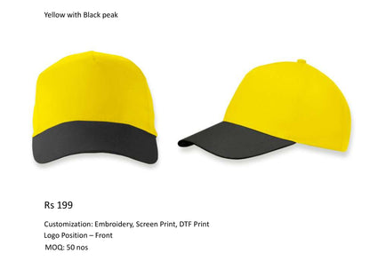 Yellow with Black