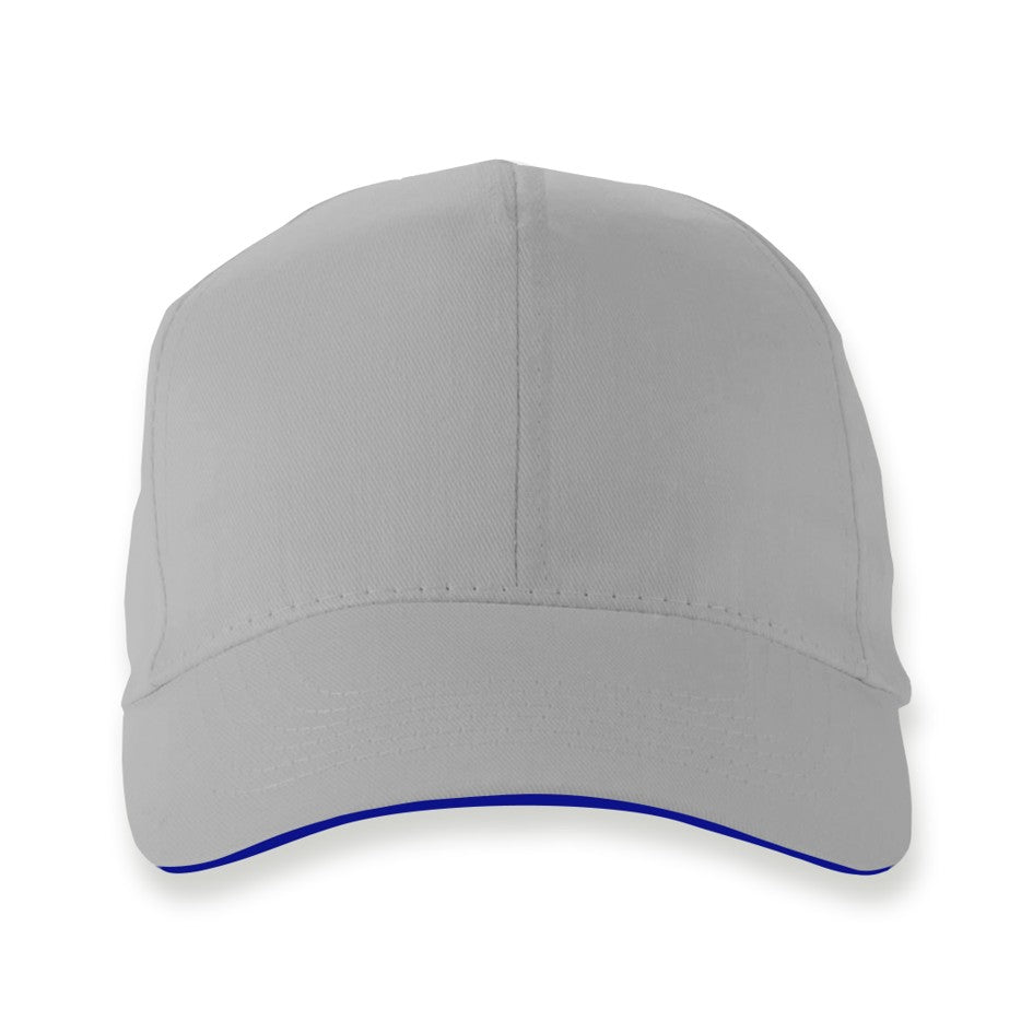Grey with Blue