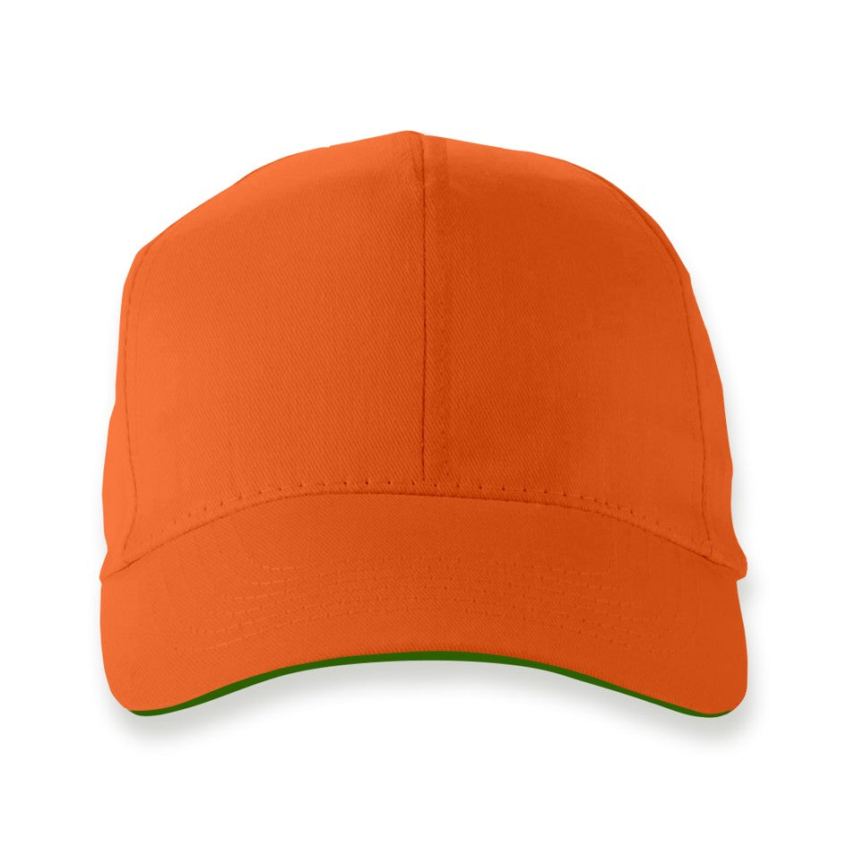 Orange with Green
