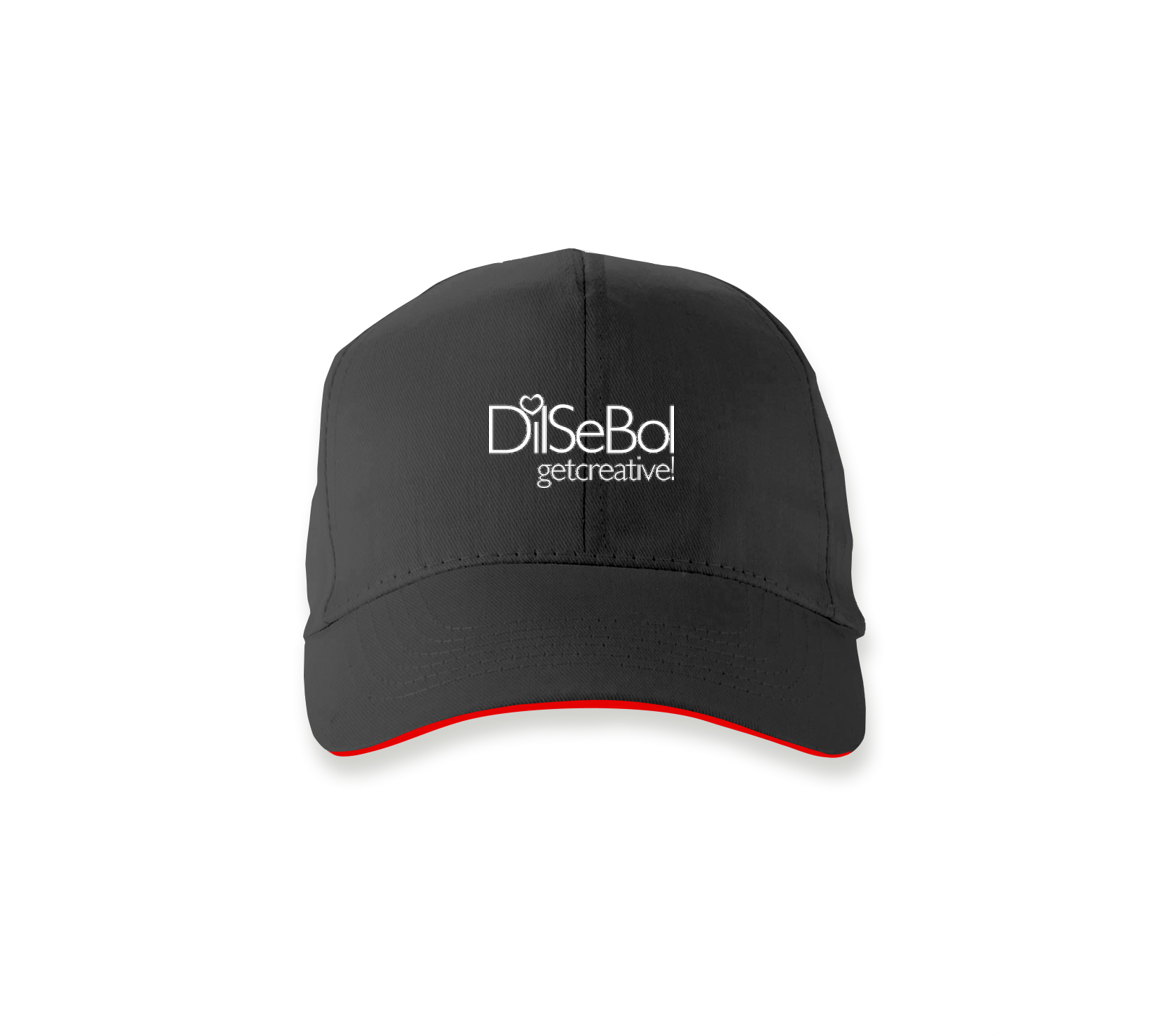 Black with Red