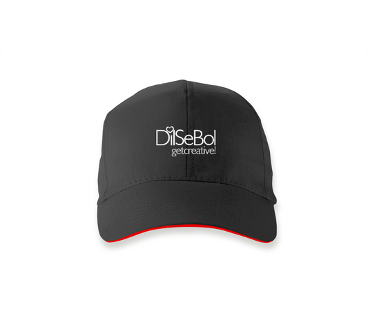 Black with Red