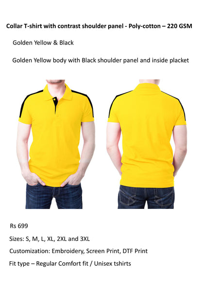 Golden Yellow & Black