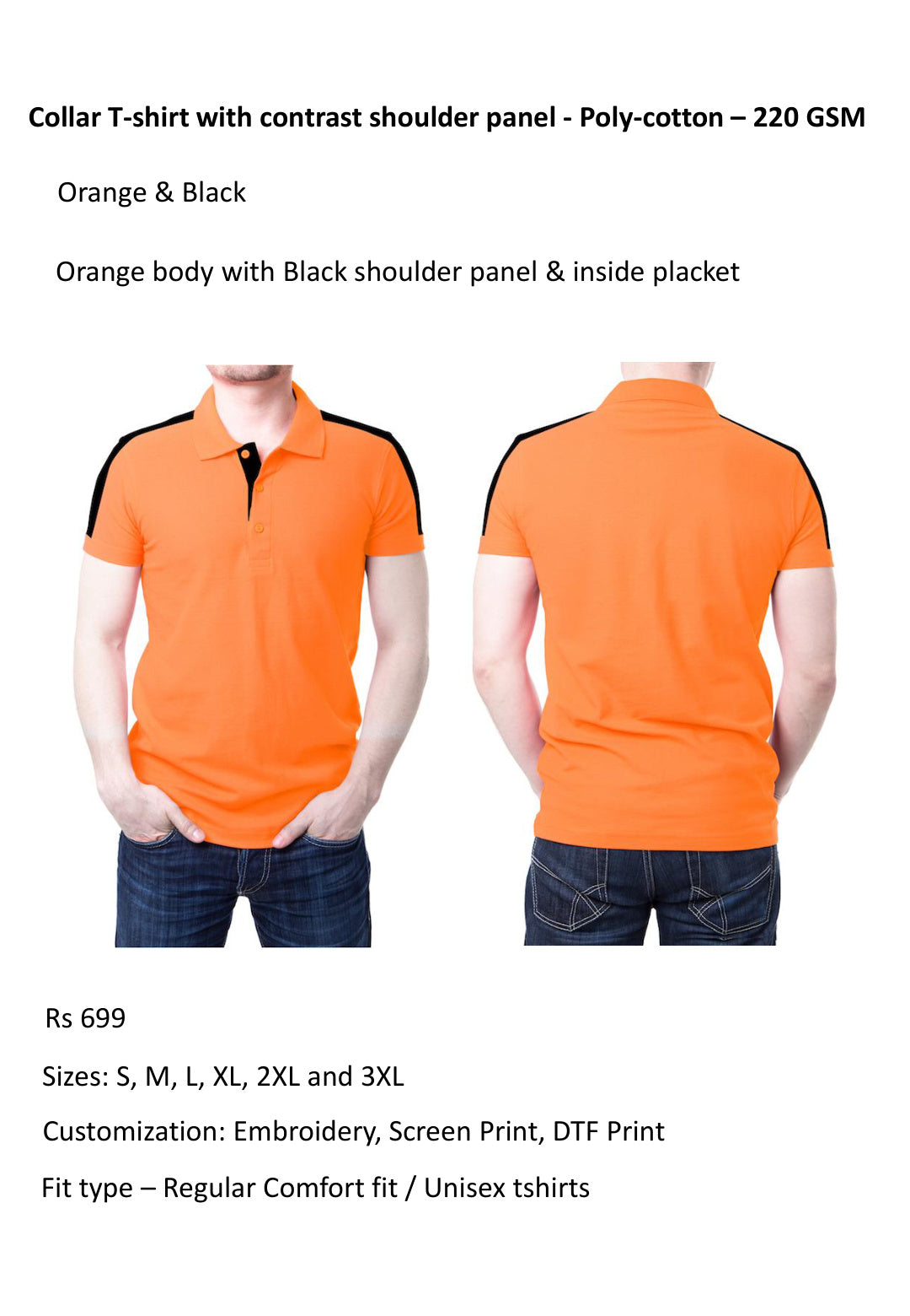 Orange & Black