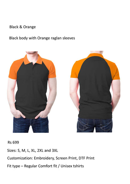 Black & Orange