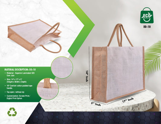Natural Jute & White