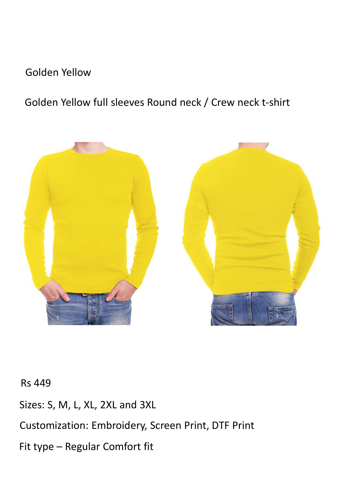 Golden Yellow