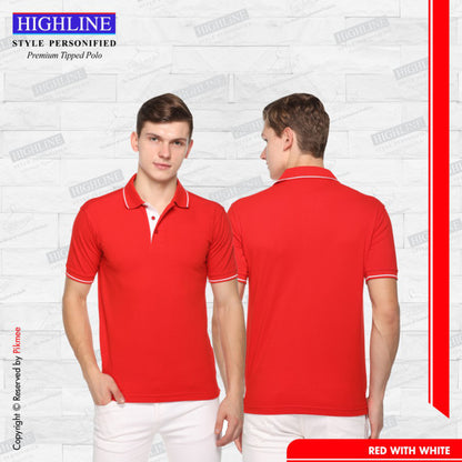 Red with White