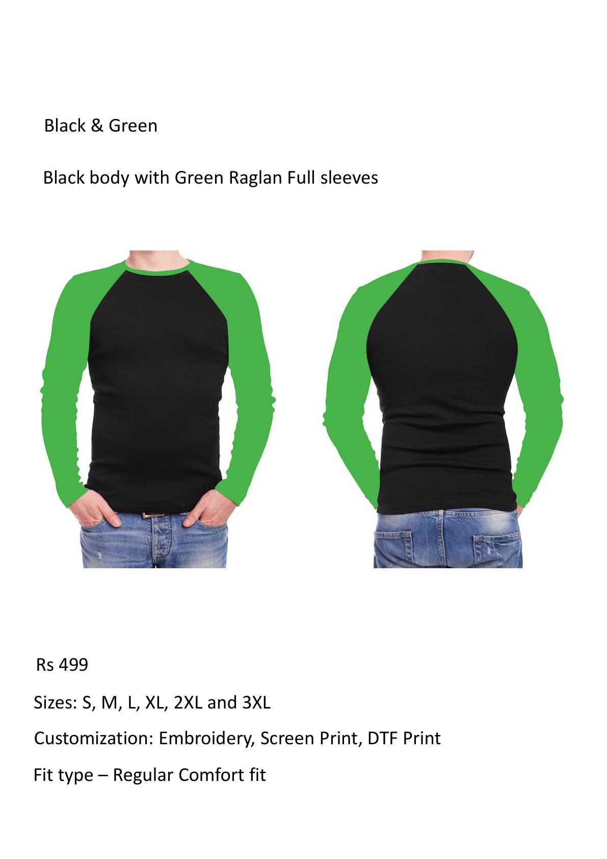 Black & Green