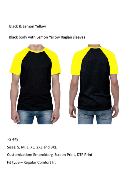 Black & Lemon Yellow