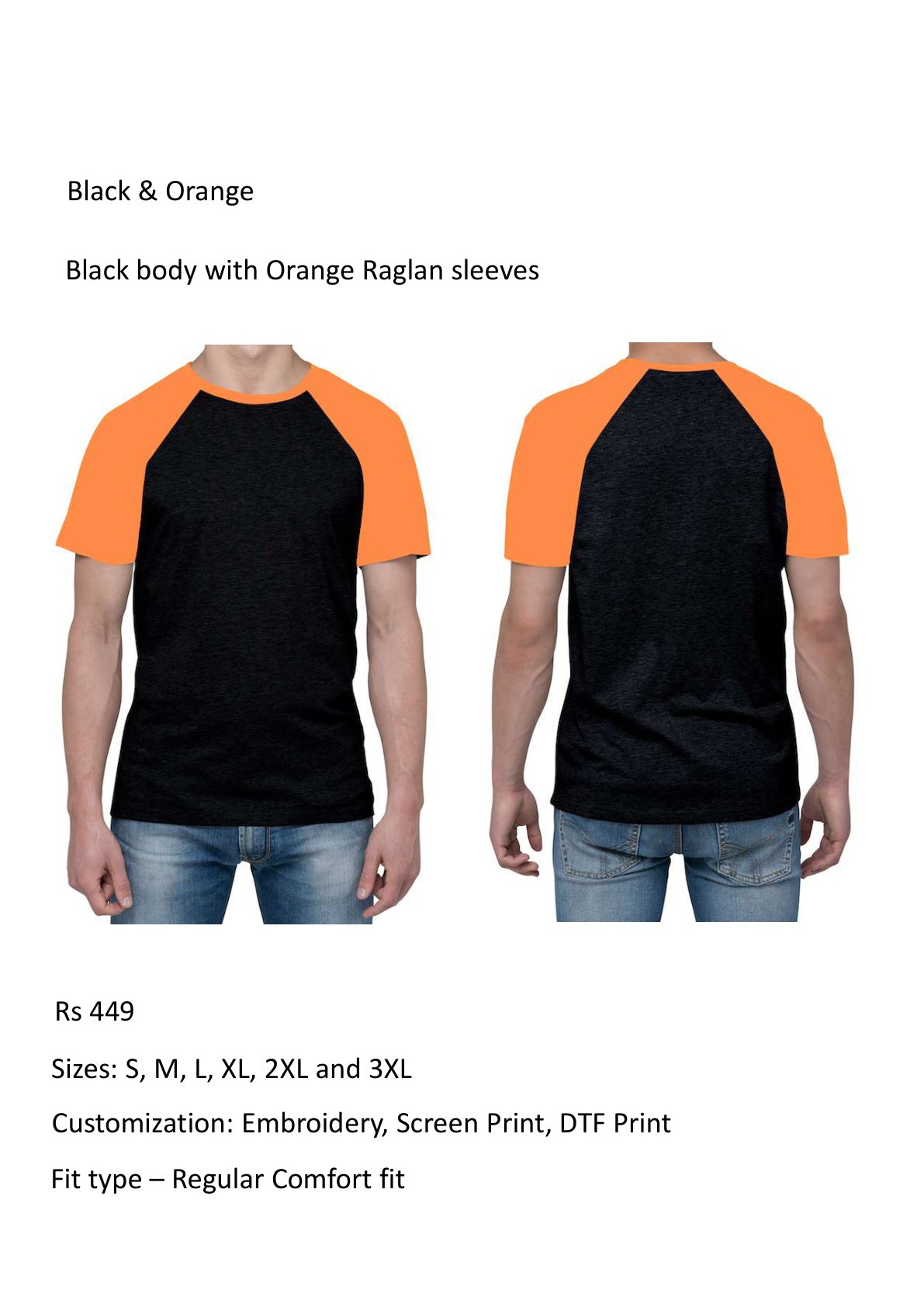 Black & Orange