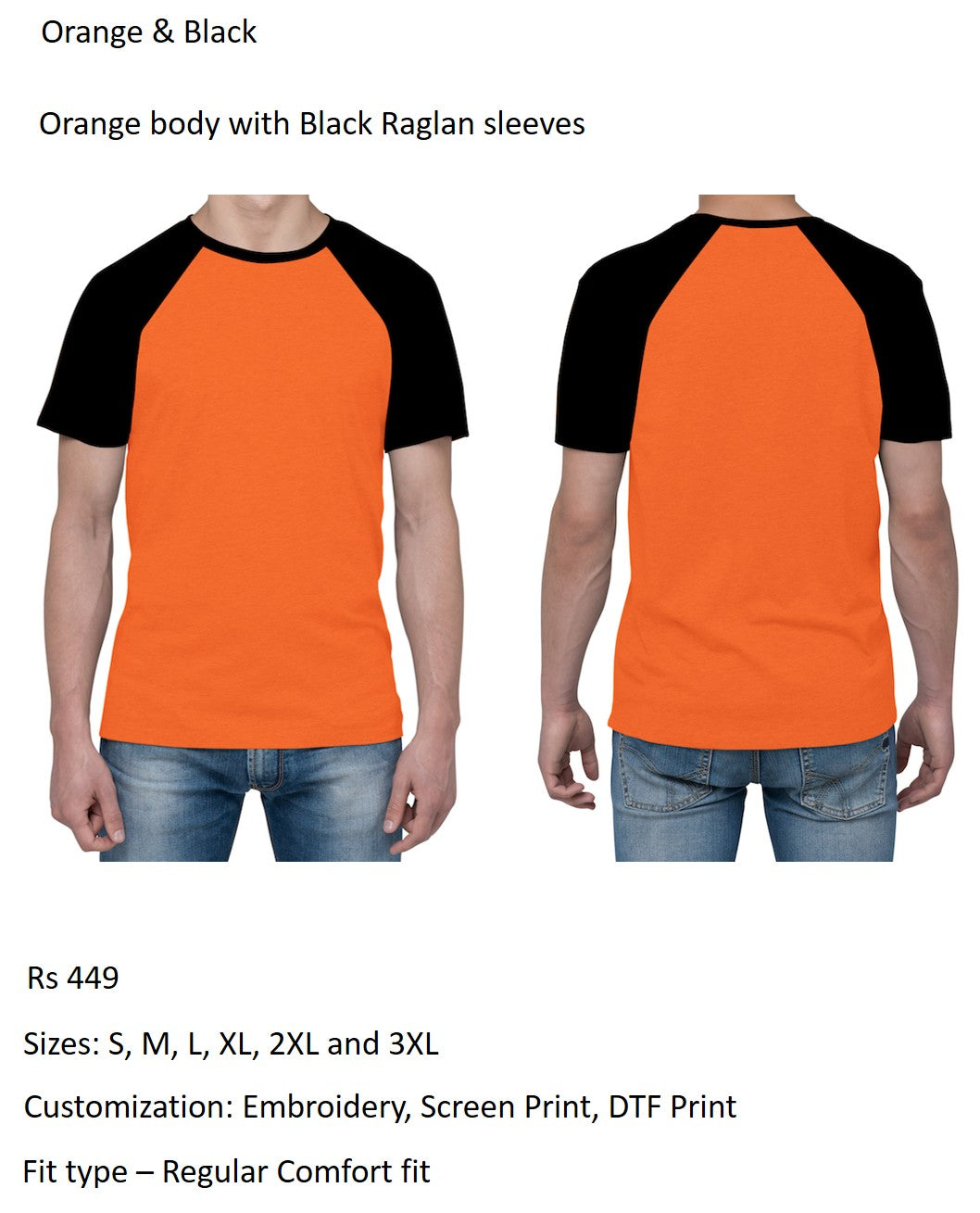 Orange & Black