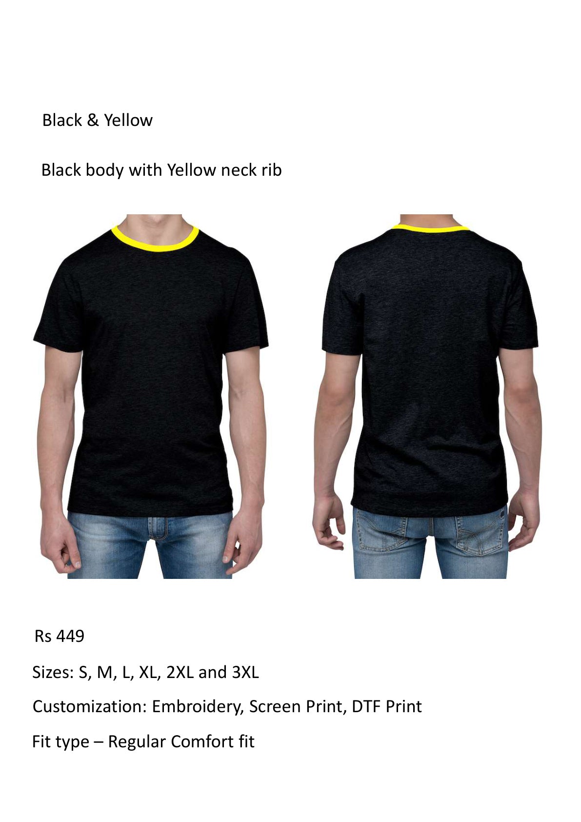 Black & Yellow