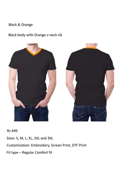 Black & Orange