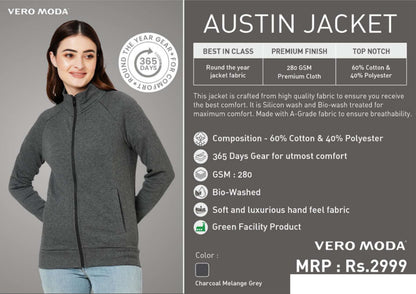 Charcoal Melange Grey